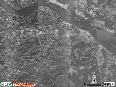 Grimesland township, North Carolina satellite photo by USGS