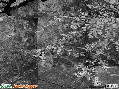 Buckhorn township, North Carolina satellite photo by USGS