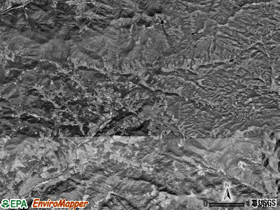 Fairview township, North Carolina satellite photo by USGS