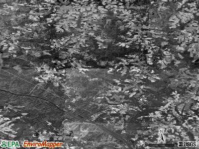 Hectors Creek township, North Carolina satellite photo by USGS