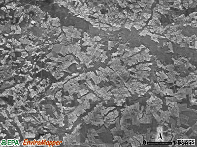 Hookerton township, North Carolina satellite photo by USGS