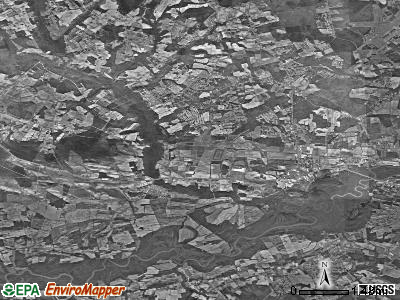 Falling Creek township, North Carolina satellite photo by USGS