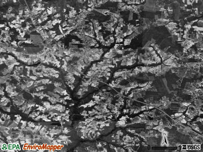 Newton Grove township, North Carolina satellite photo by USGS