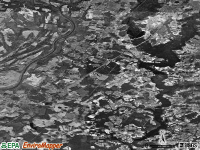 Black River township, North Carolina satellite photo by USGS