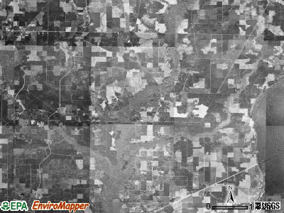 Extra township, Arkansas satellite photo by USGS