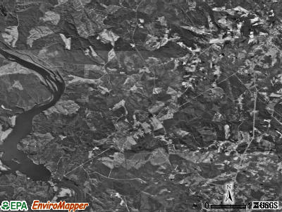 Black Jack township, North Carolina satellite photo by USGS