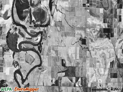 De Bastrop township, Arkansas satellite photo by USGS