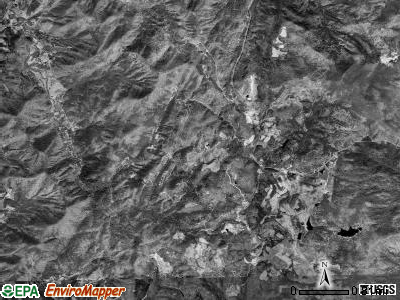 Flats township, North Carolina satellite photo by USGS