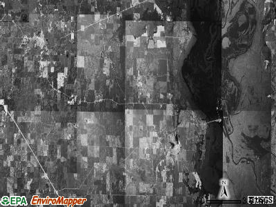 Lapile township, Arkansas satellite photo by USGS