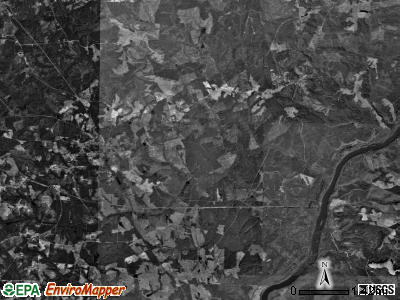 Morven township, North Carolina satellite photo by USGS