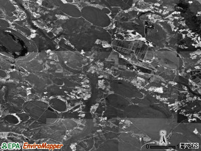 Turnbull township, North Carolina satellite photo by USGS