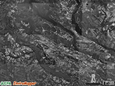 Frenches Creek township, North Carolina satellite photo by USGS