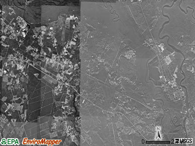 Northwest township, North Carolina satellite photo by USGS