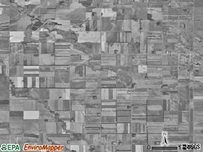 Park township, North Dakota satellite photo by USGS