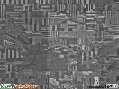Scorio township, North Dakota satellite photo by USGS