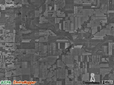 Sauk Valley township, North Dakota satellite photo by USGS