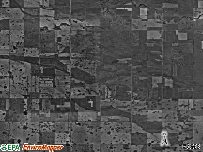Chatfield township, North Dakota satellite photo by USGS