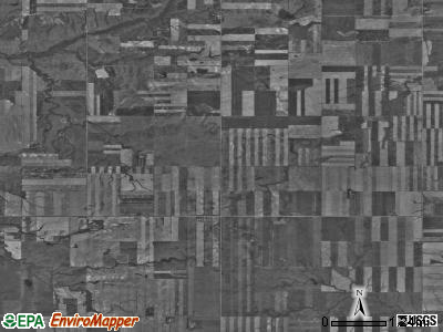 Good Luck township, North Dakota satellite photo by USGS