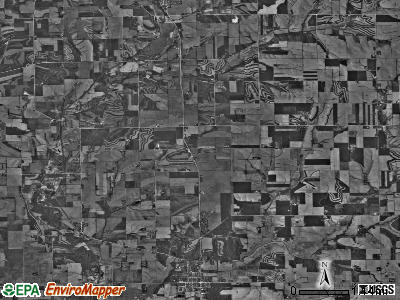 Buckeye township, Illinois satellite photo by USGS