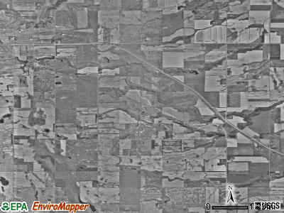 Niagara township, North Dakota satellite photo by USGS