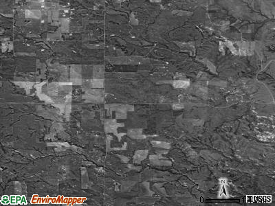 Grail township, North Dakota satellite photo by USGS