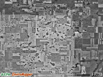 Greatstone township, North Dakota satellite photo by USGS