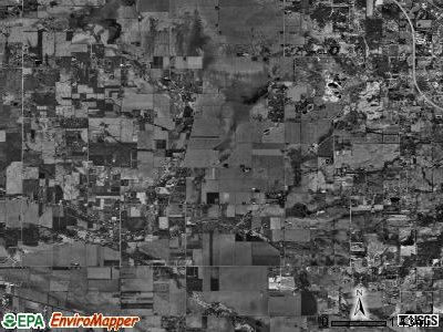 Seneca township, Illinois satellite photo by USGS