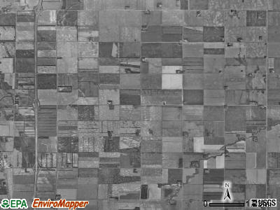 Stavanger township, North Dakota satellite photo by USGS