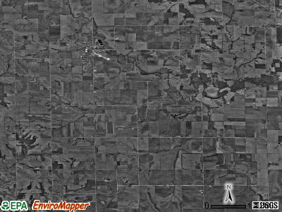 Loran township, Illinois satellite photo by USGS