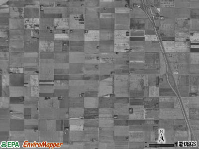 Gardner township, North Dakota satellite photo by USGS
