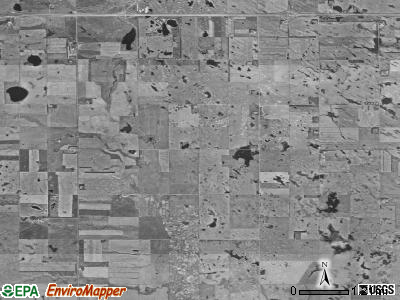 Lippert township, North Dakota satellite photo by USGS