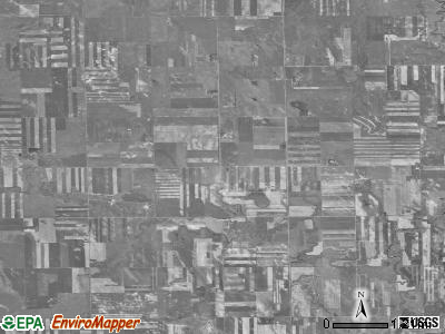 Leipzig township, North Dakota satellite photo by USGS