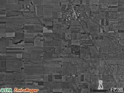 Golden Glen township, North Dakota satellite photo by USGS