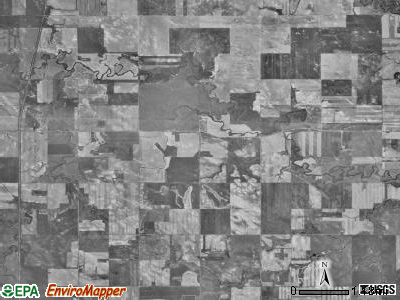 Darling Springs township, North Dakota satellite photo by USGS