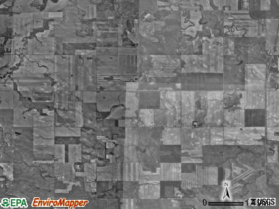 Whetstone township, North Dakota satellite photo by USGS