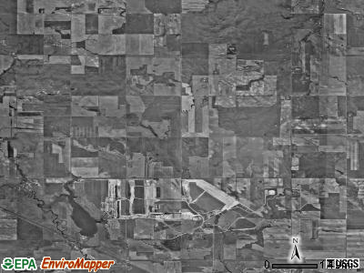 Fischbein township, North Dakota satellite photo by USGS