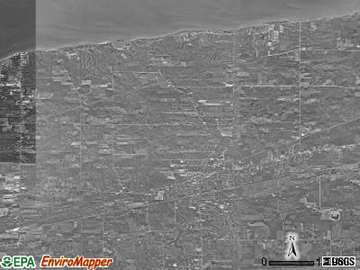 Geneva township, Ohio satellite photo by USGS