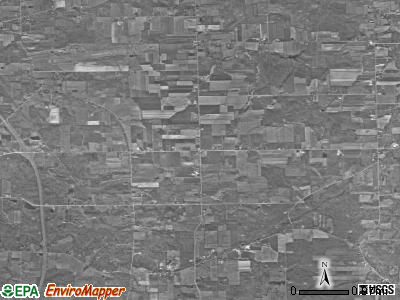 Denmark township, Ohio satellite photo by USGS