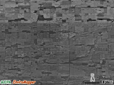Mill Creek township, Ohio satellite photo by USGS