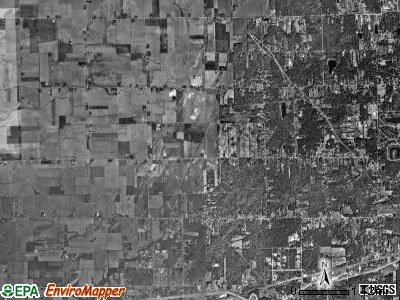 Spencer township, Ohio satellite photo by USGS