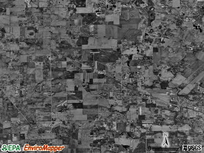 Plato township, Illinois satellite photo by USGS