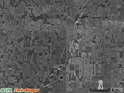 Franklin township, Ohio satellite photo by USGS