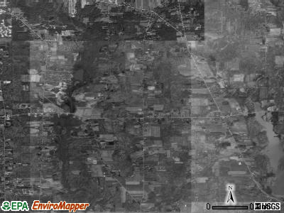 Claridon township, Ohio satellite photo by USGS