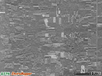 Colebrook township, Ohio satellite photo by USGS