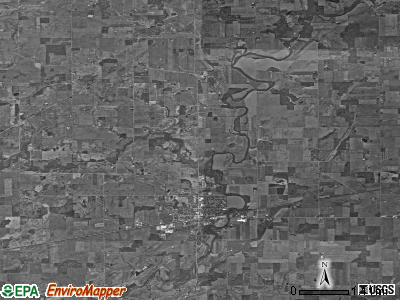 St. Joseph township, Ohio satellite photo by USGS