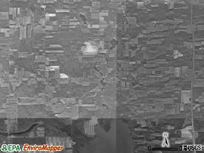 Greene township, Ohio satellite photo by USGS