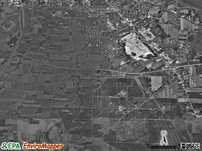 Perkins township, Ohio satellite photo by USGS