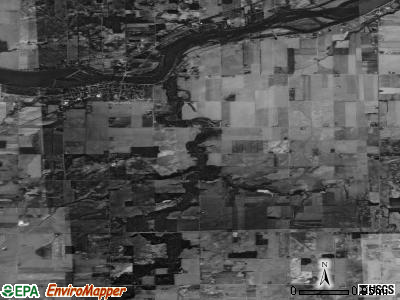 Grand Rapids township, Ohio satellite photo by USGS