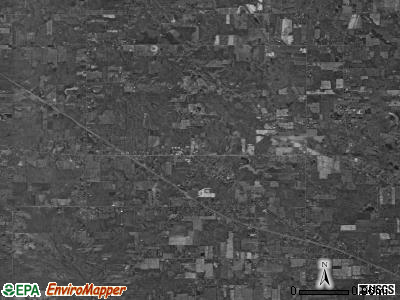 Southington township, Ohio satellite photo by USGS
