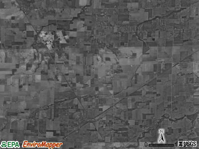 Jackson township, Ohio satellite photo by USGS